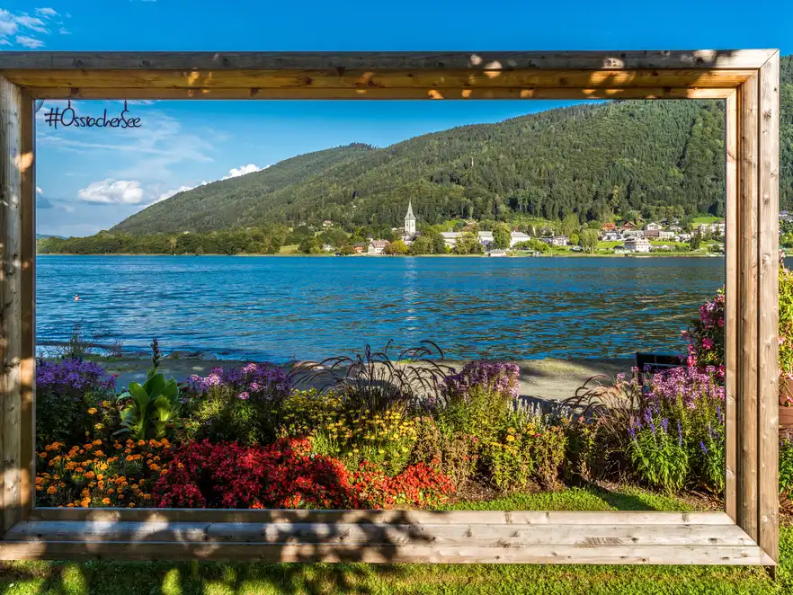 Ossiach am Ossiacher See in Kärnten, Österreich