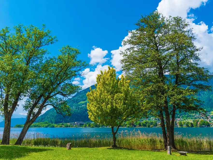 Ossiacher See in Kärnten, Österreich