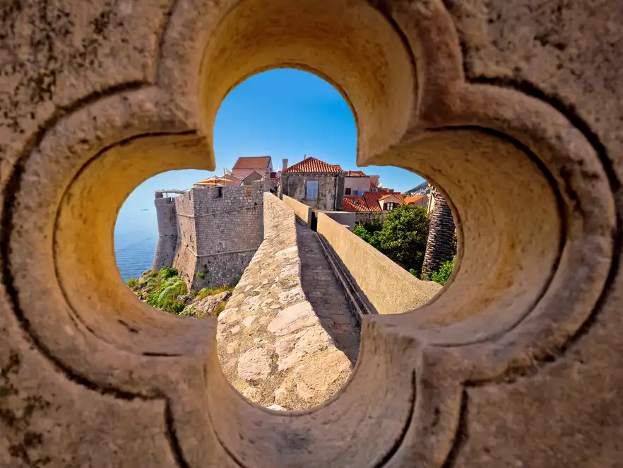 Stadtmauer von Dubrovnik, Kroatien