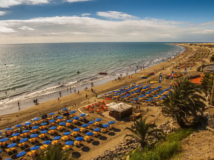 Dünen von Maspalomas im Süden Gran Canarias