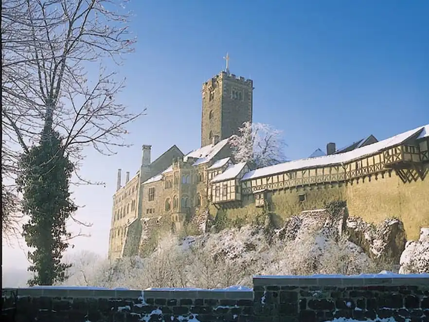 Wartburg im Winter