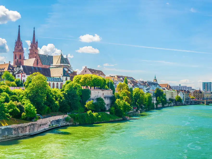 Basel in der Schweiz
