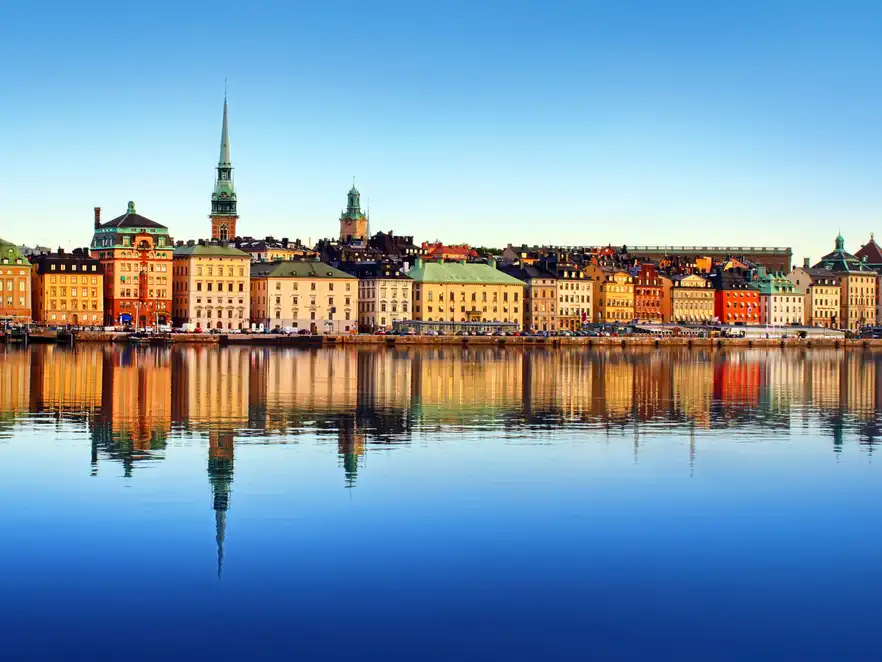 Stadtansicht Stockholm, Schweden