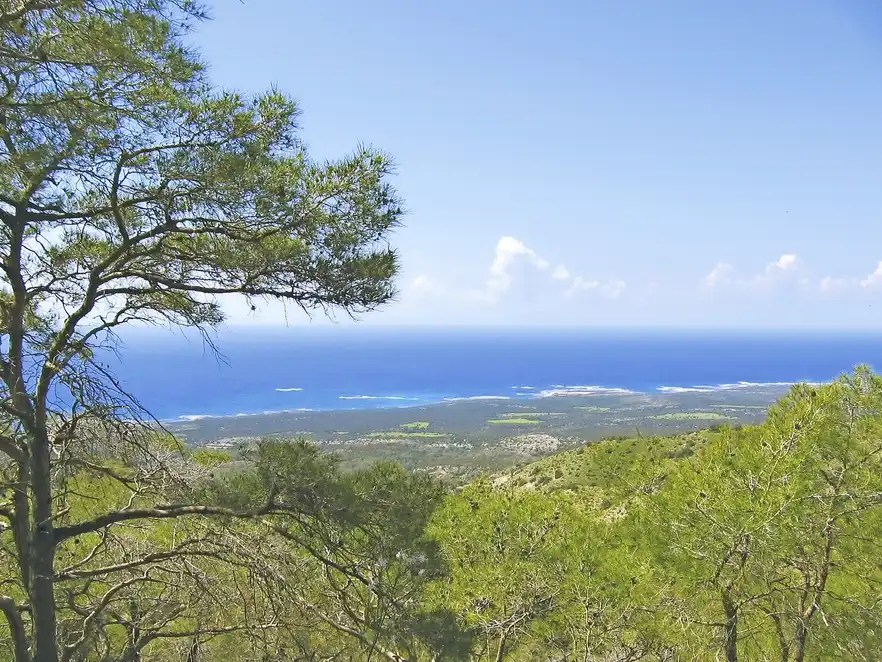 Aussicht Akamas Halbinsel