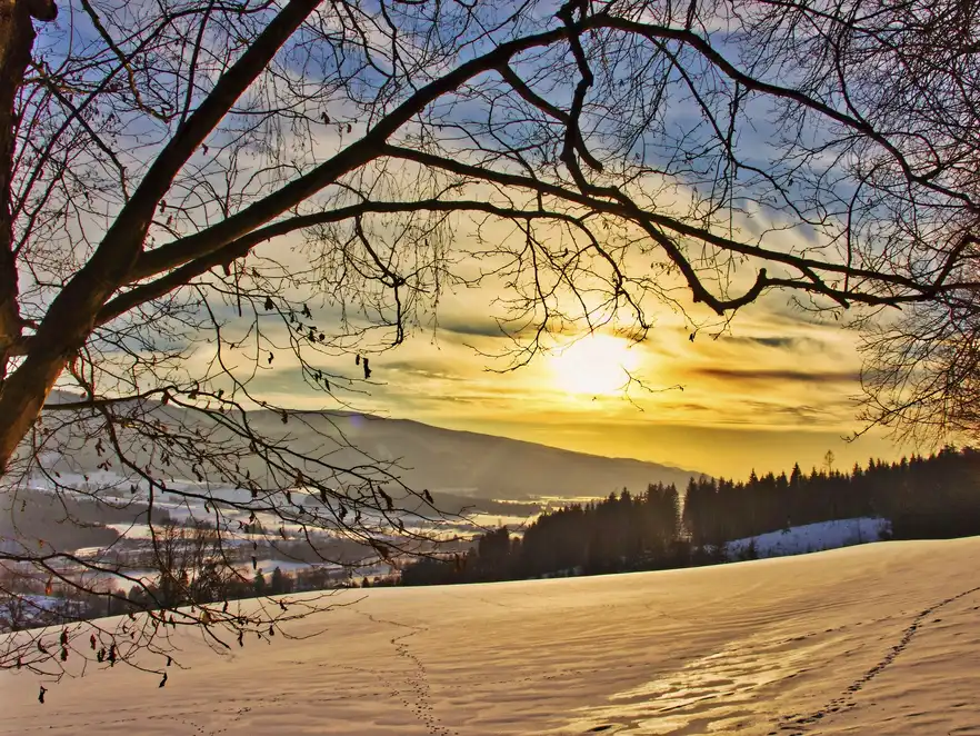 Winter in der Steiermark