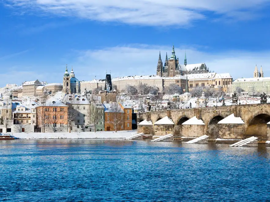 winterliches Prag