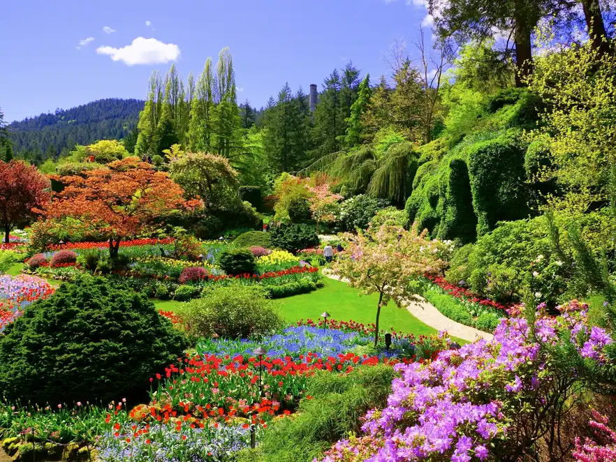 Butchart Gardens nahe Victoria, Kanada