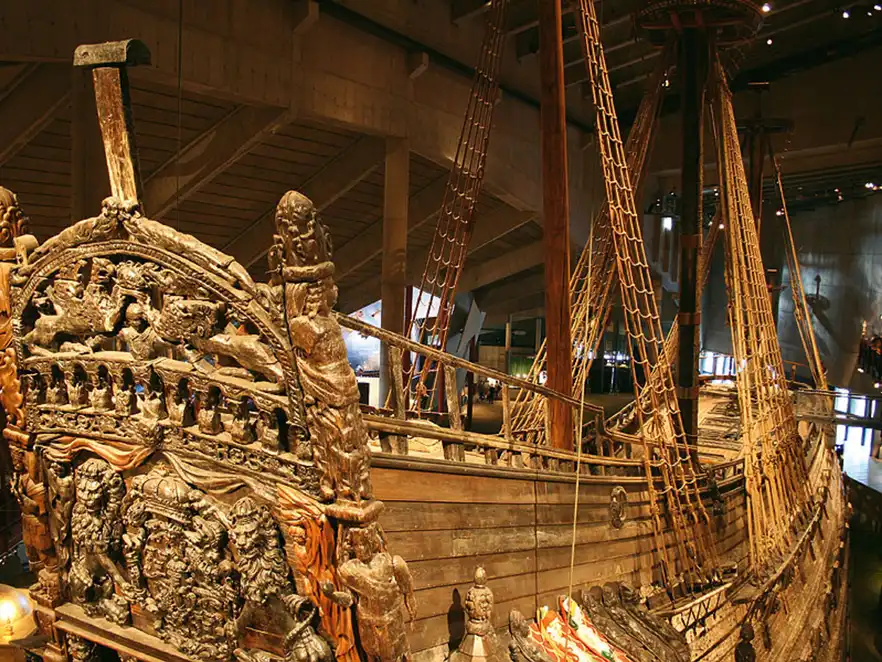 Die Vasa im Vasa-Museum