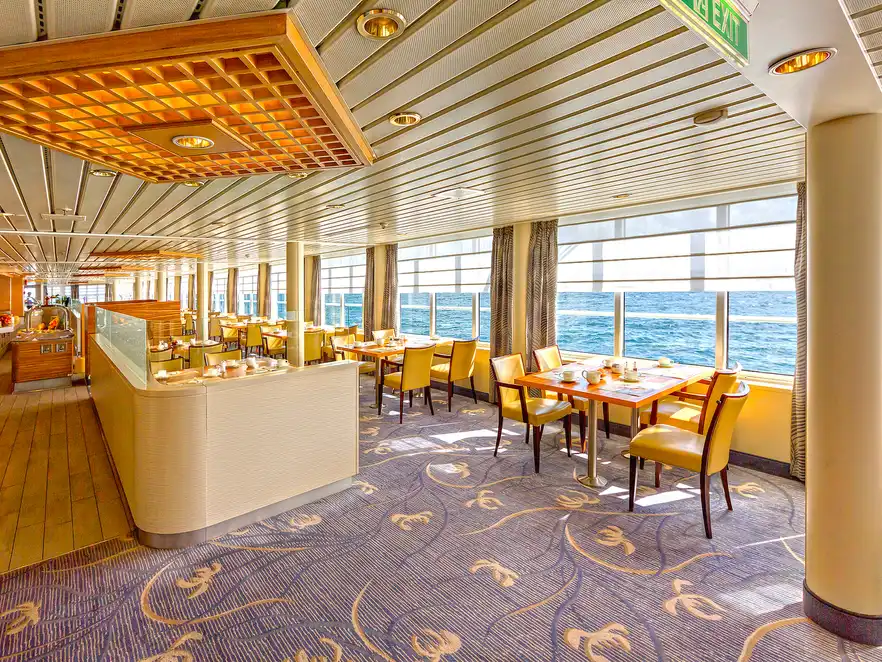 Ihr Schiff die MS Artania - Buffet Restaurant auf dem Lidodeck