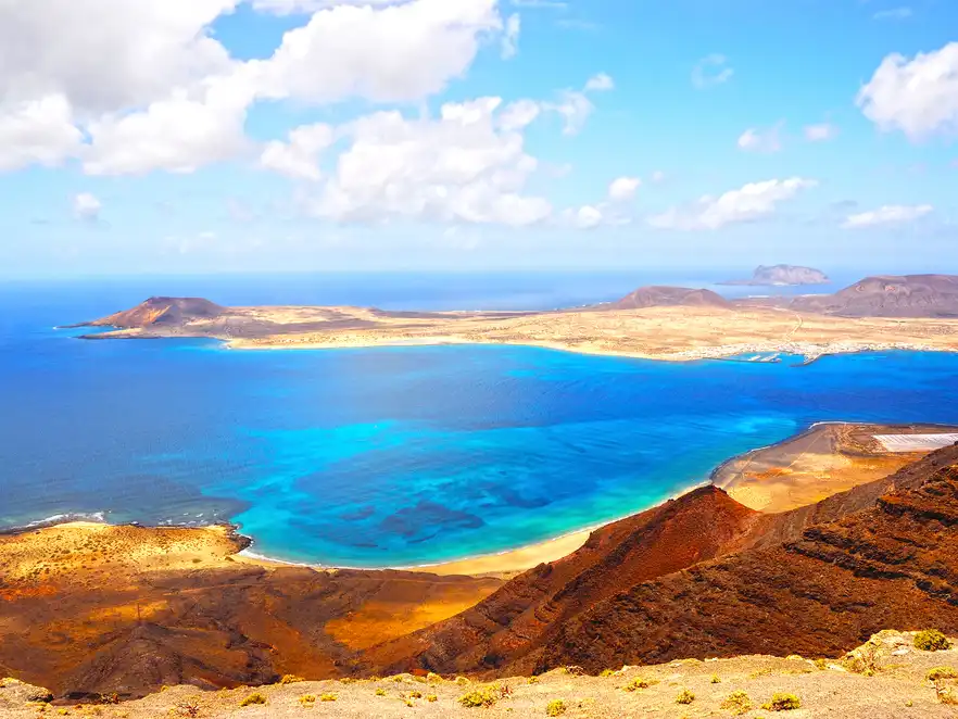 Blick auf die Küste der Insel Terceira, Azoren, Portugal