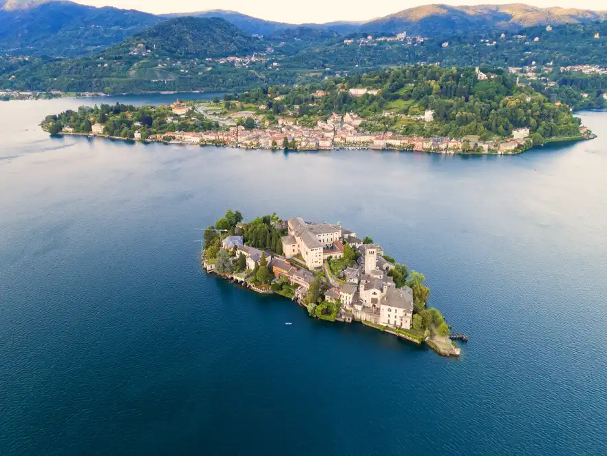 Insel San Giulio im Ortasee