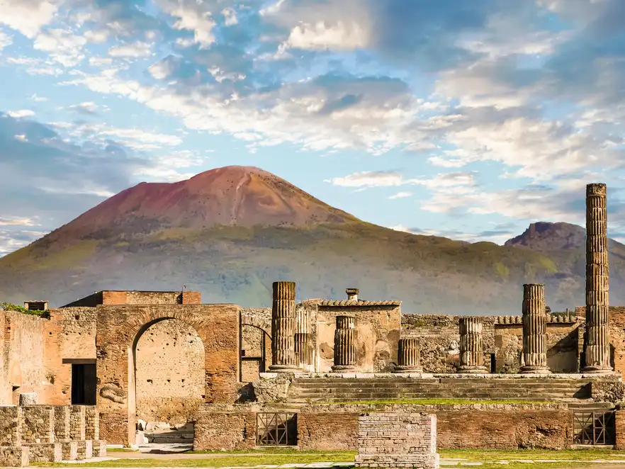 Pompeji vor dem Vesuv, Italien