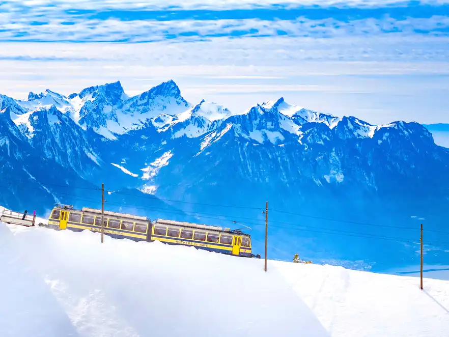 Zahnradbahn Montreux - Rocher-De-Naye 