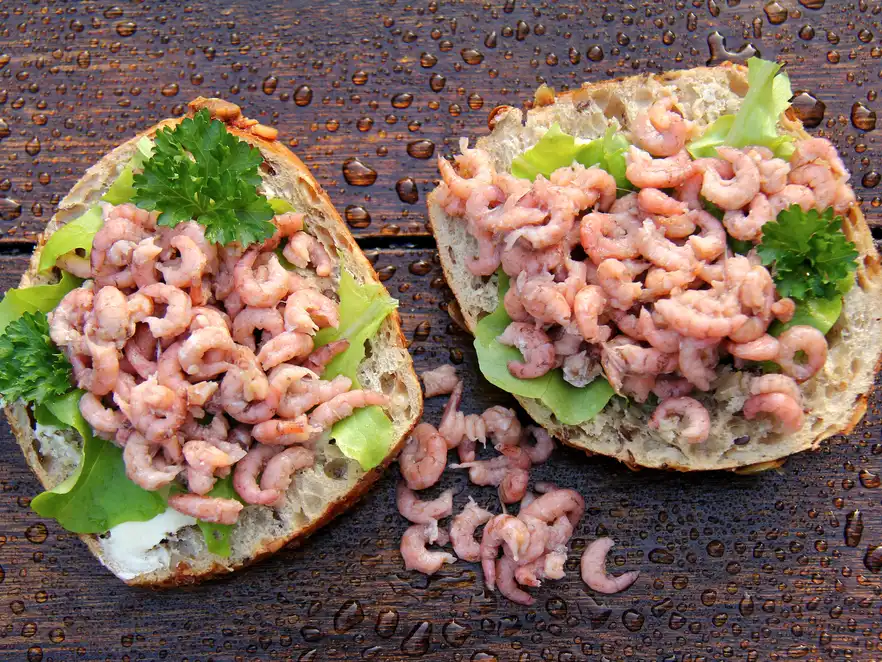 Büsumer Krabbenbrötchen