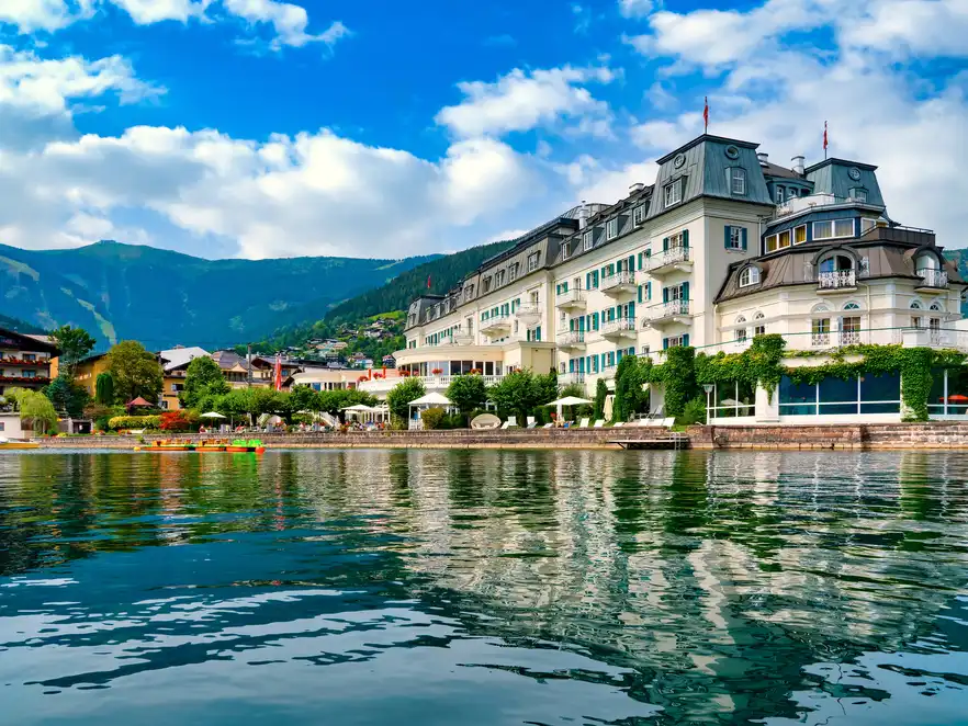 Promenade von Zell am See im Salzburger Land