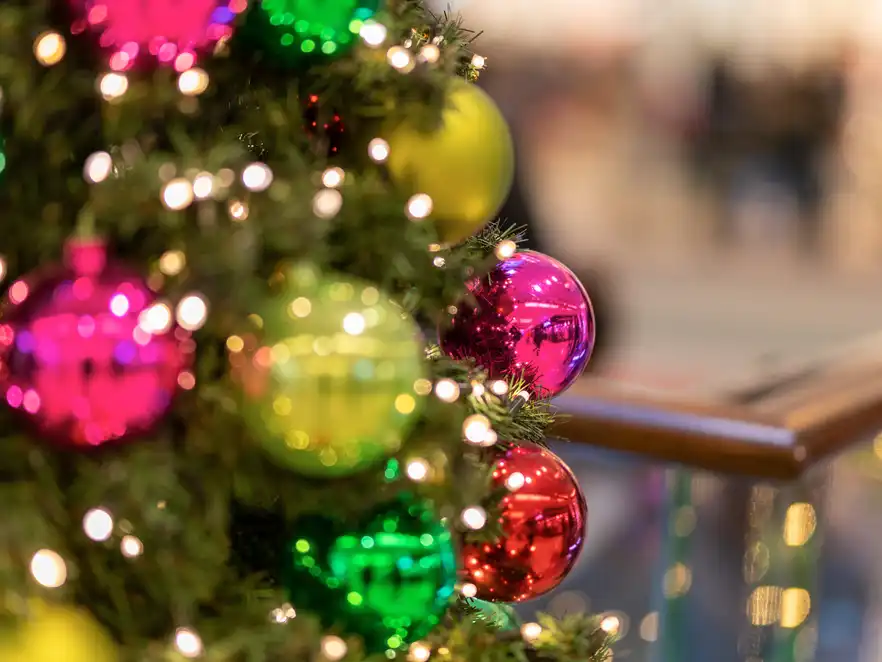 geschmückter Weihnachtsbaum