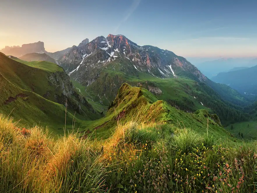 Passo di Giau - Gebirgspass in den Dolomiten bei Cortina