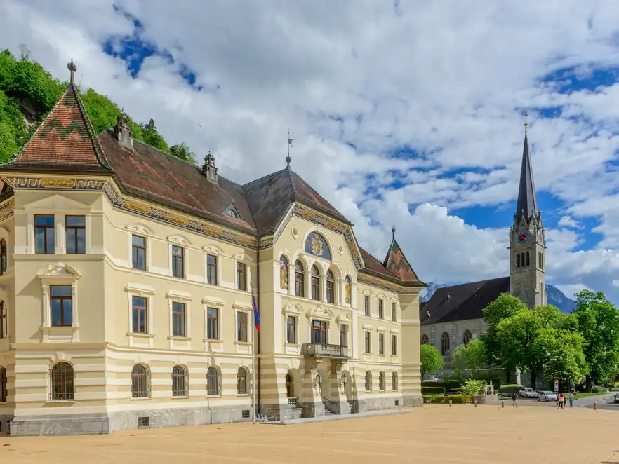 Altes Parlament in Vaduz