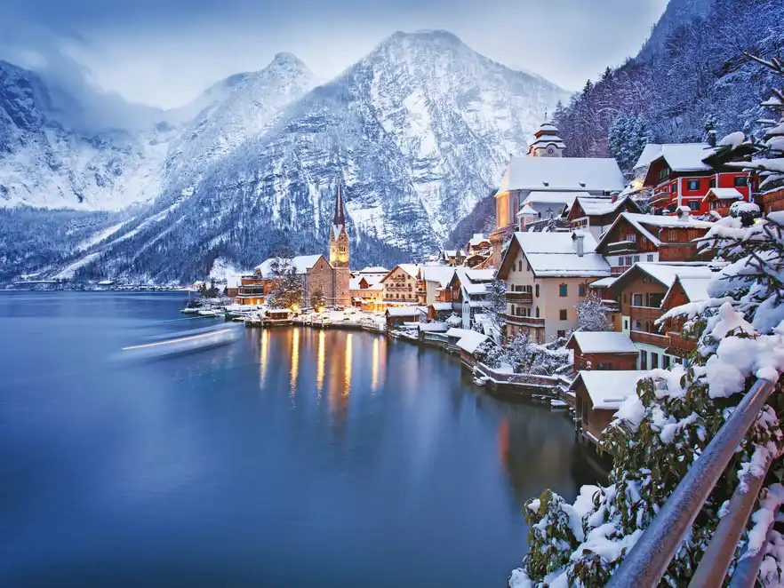 Hallstatt im Winter