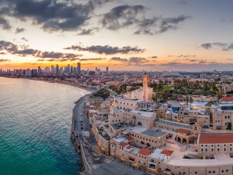 Luftaufnahme von Tel Aviv