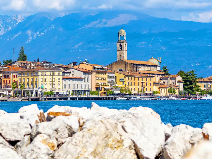 Salò am Gardasee Panorama