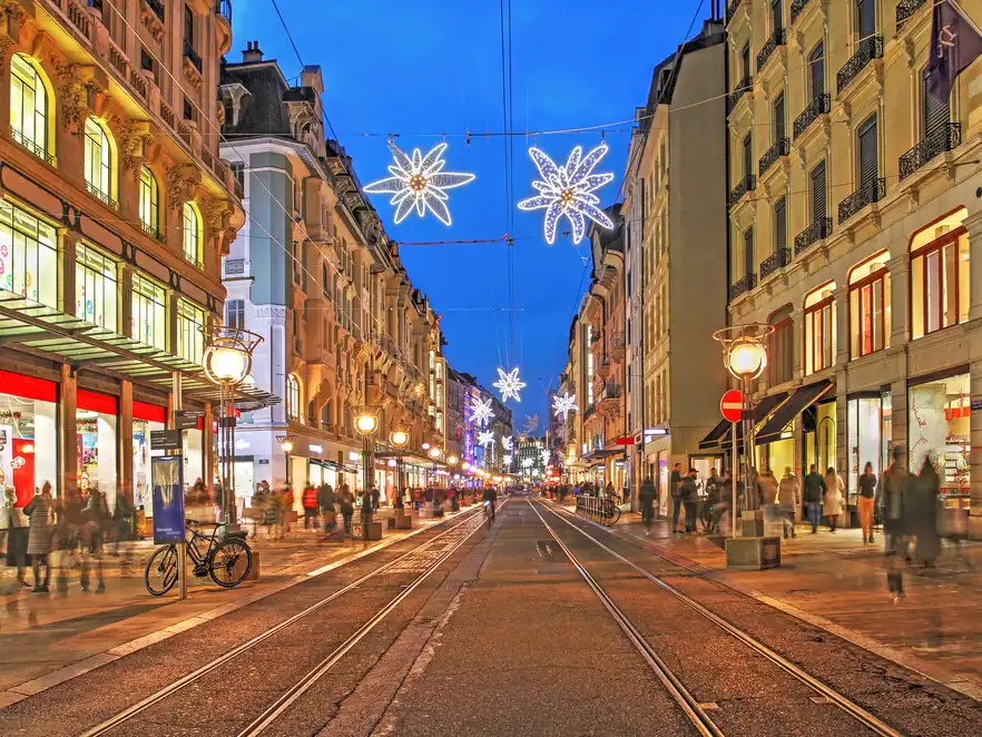 Straßen von Genf