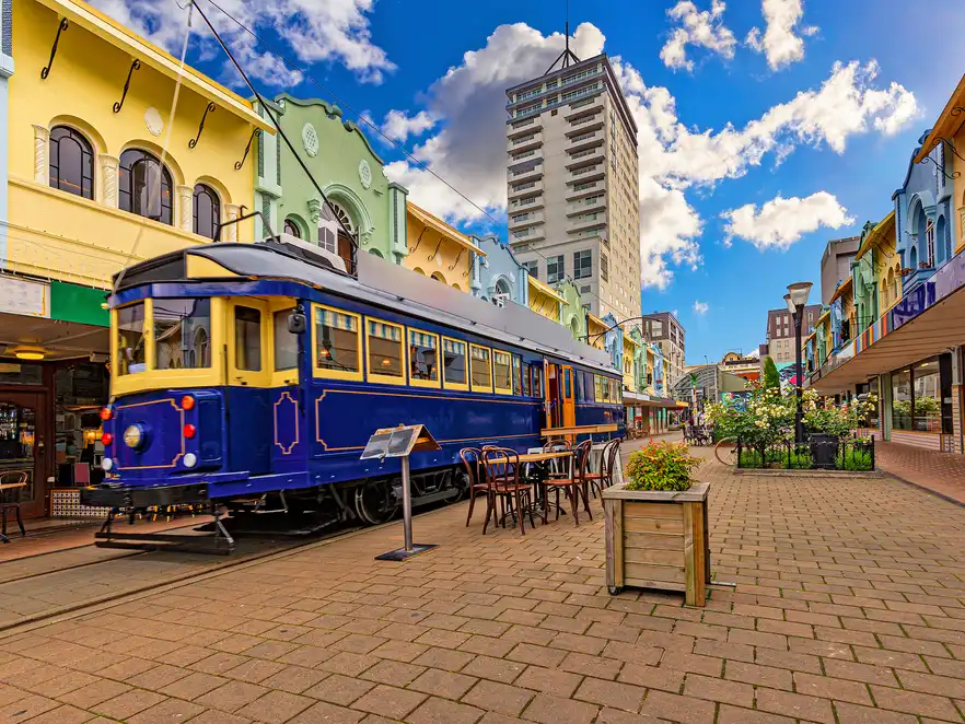 Straßenbahn in Christchurch, Neuseeland