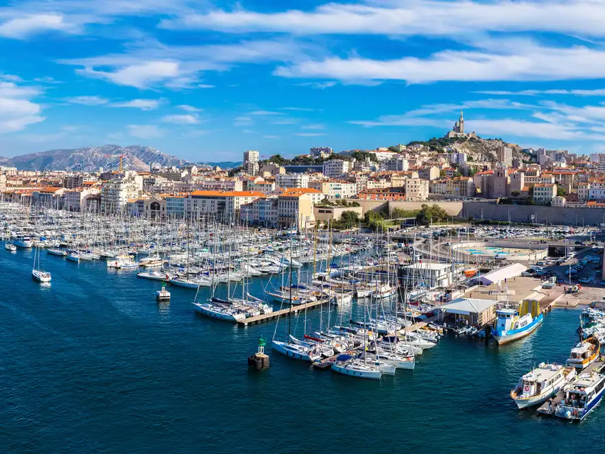 Hafen von Marseille, Frankreich