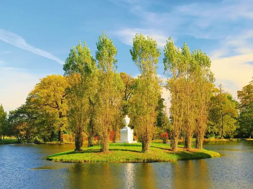 Rousseau-Insel im Wörlitzer Park