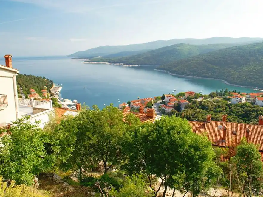 Adriaküste bei Rabac