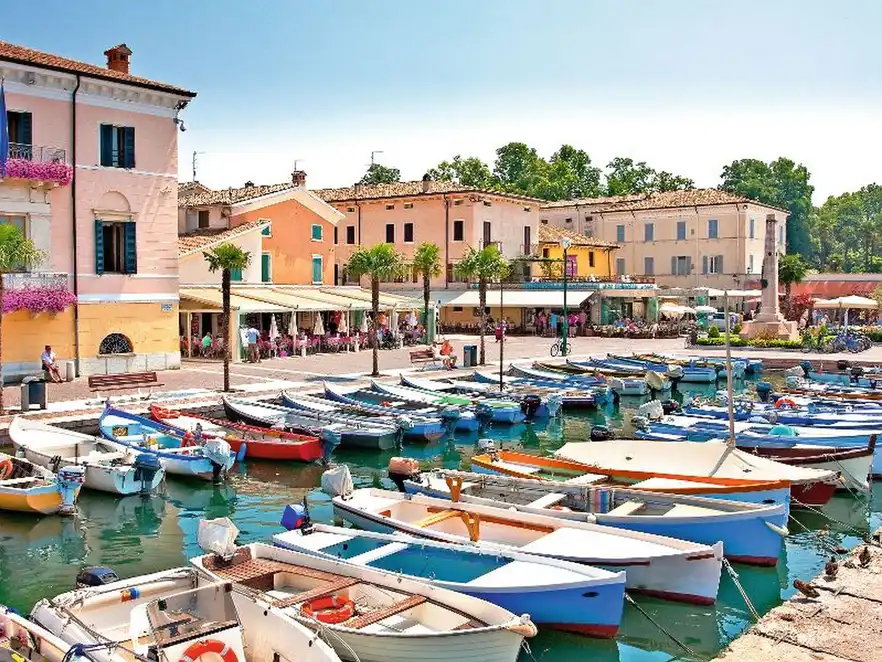 Bardolino Gardasee Italien Hafen