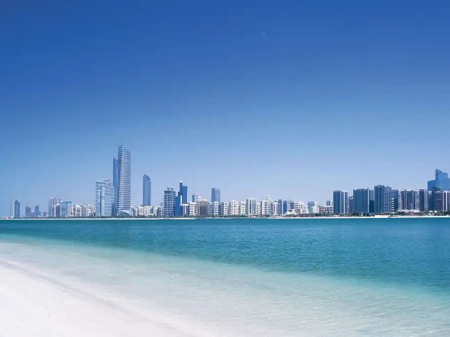 Strand in Abu Dhabi, VAE