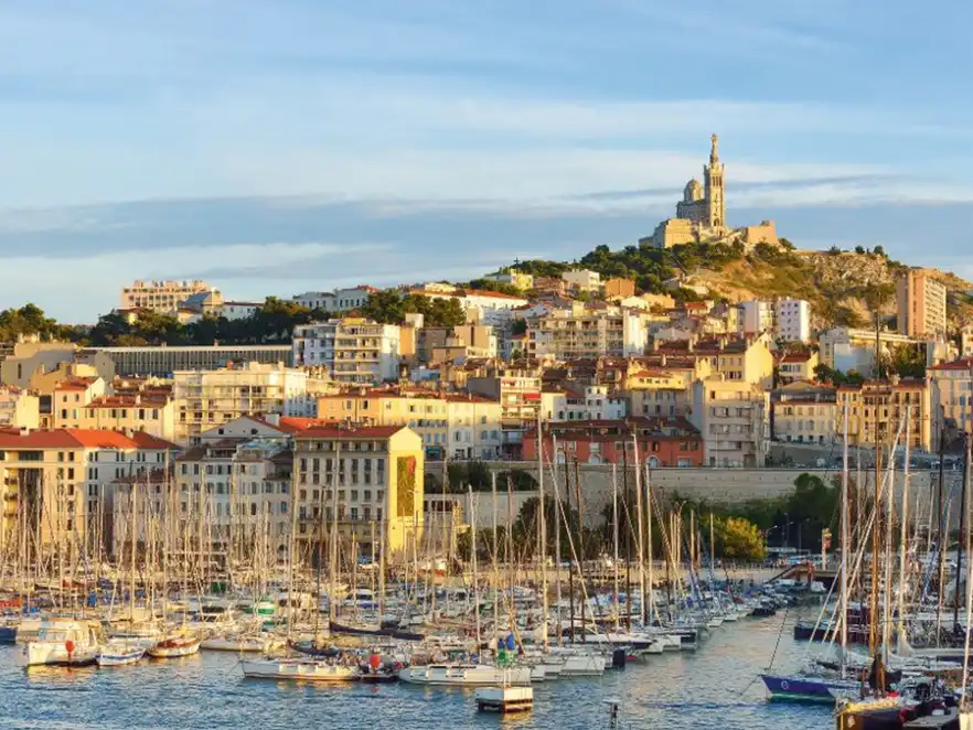 Marseille - Der alte Hafen, Frankreich