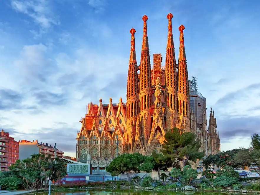Sagrada Familia in Barcelona, Spanien