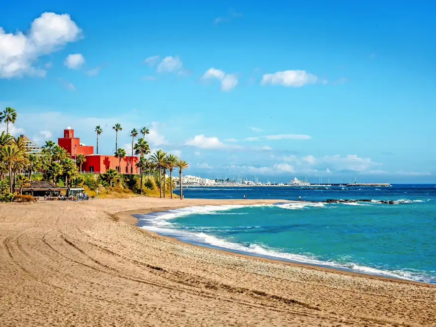 Benalmádena an der Costa del Sol naha Malaga in Andalusien, Spanien