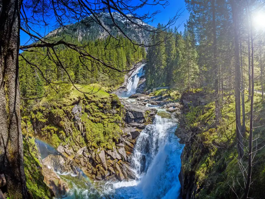 Krimmler Wasserfälle, Salzburger Land, Österreich