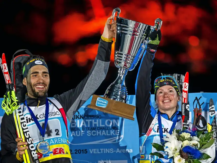 Biathlon auf Schalke
