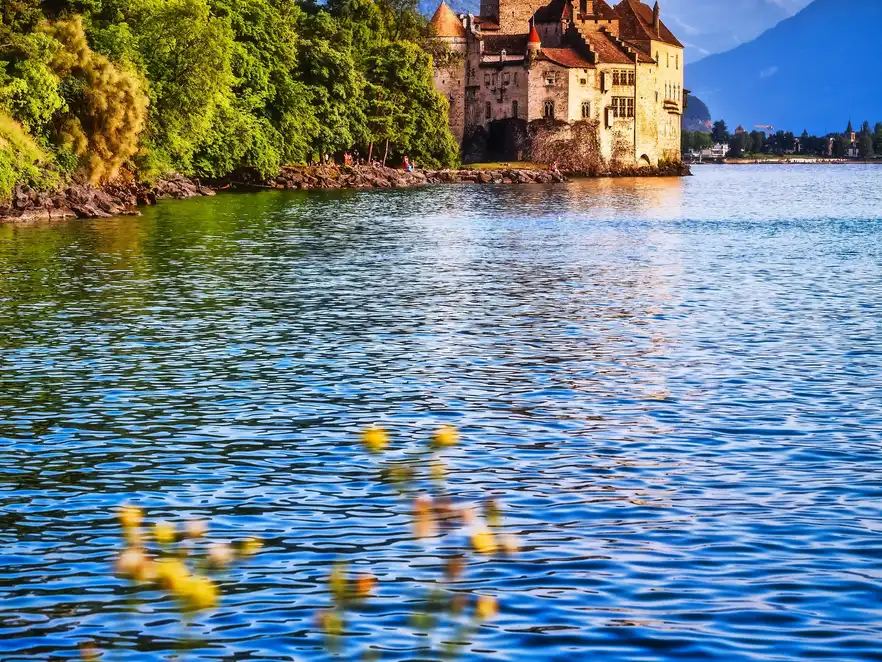 Schloss Chillon am Genfer See