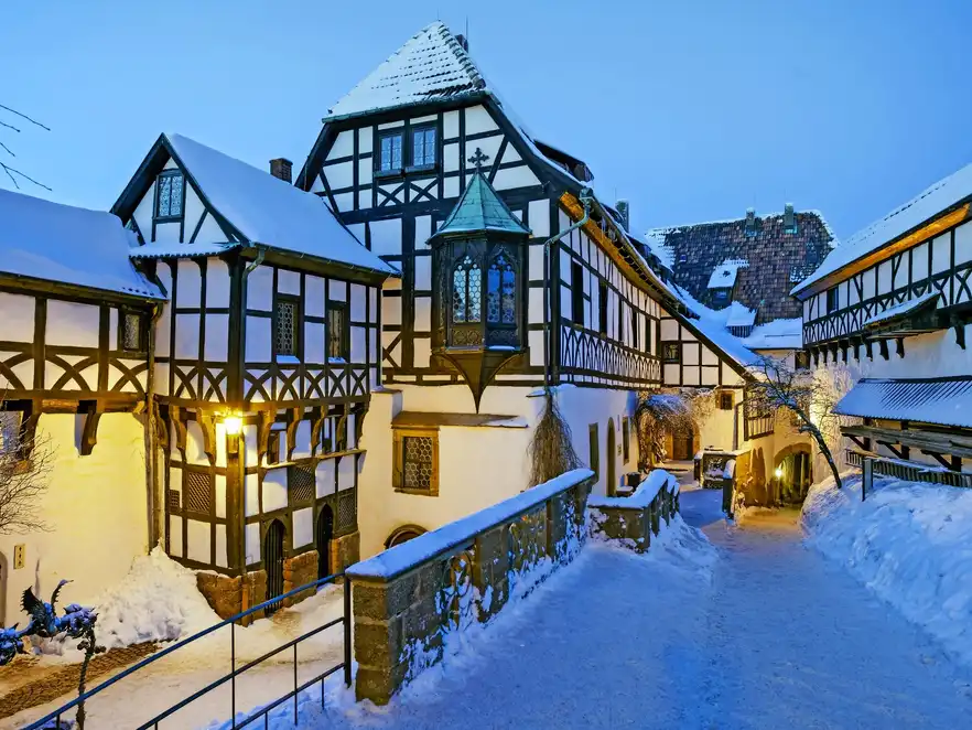 Wartburg im Winter