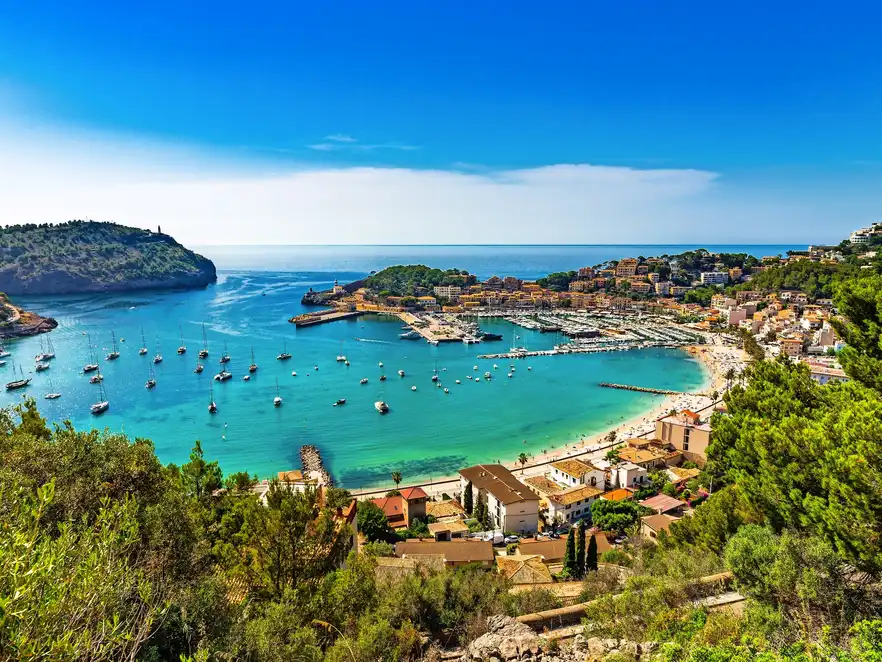 Port de Sóller auf Mallorca