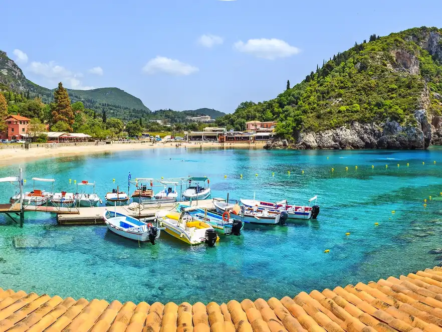 Paleokastritsa - ein Ferienort an der Westküste Korfus
