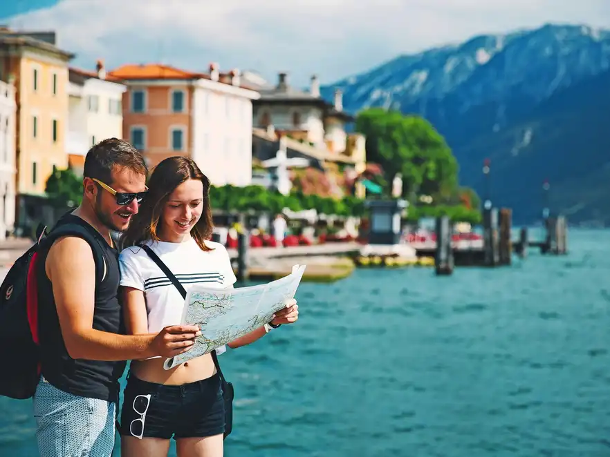 Gargnano am Gardasee, Italien