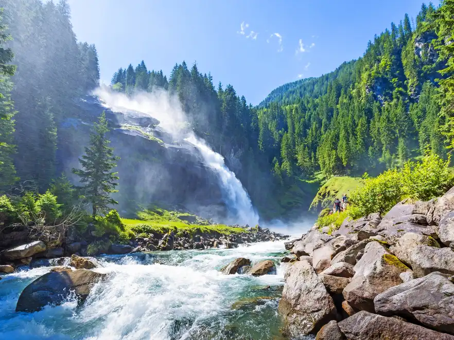 Krimmler Wasserfälle: die höchsten Wasserfälle Österreichs