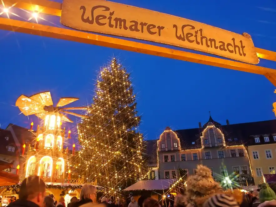 Weihnachtsmarkt Weimar, Thüringen