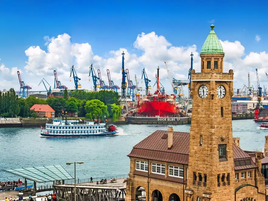 Hamburgs Landungsbrücken, Deutschland