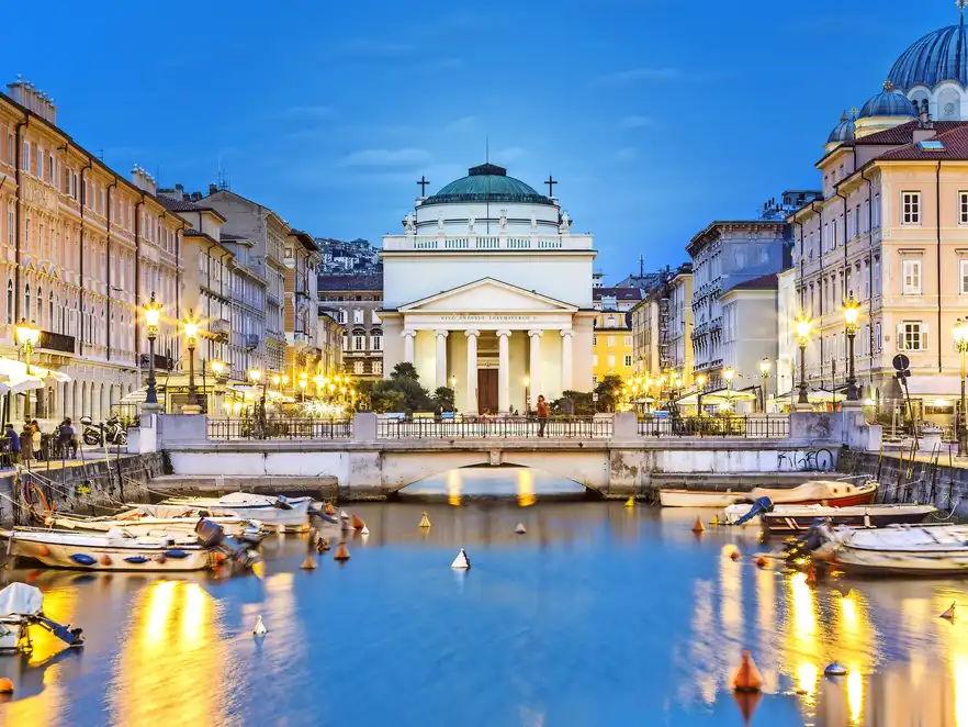 Canal Grande in Triest