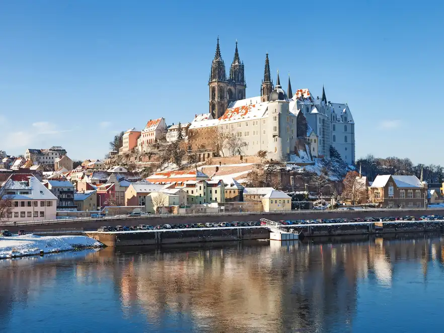 Meißen im Winter