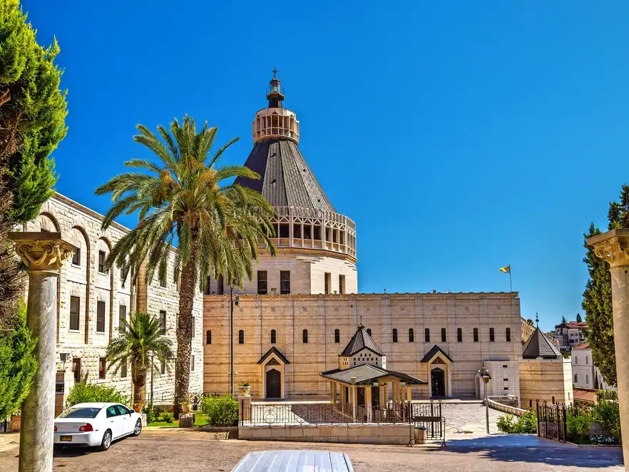 Basilika der Verkündigung, eine römisch-katholische Kirche in Nazareth, Israel