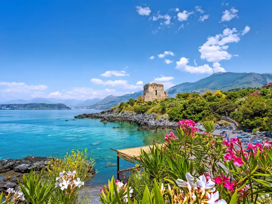 Torre Crawford San Nicola Arcella, Kalabrien, Italien
