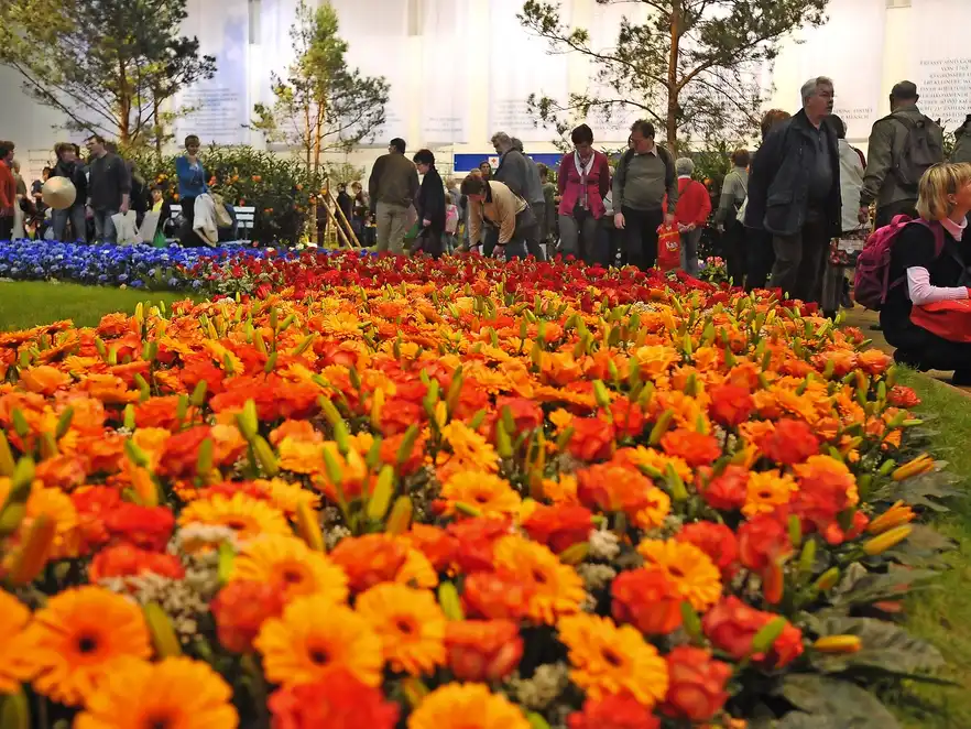 Messe "Internationale Grüne Woche" in Berlin, Deutschland